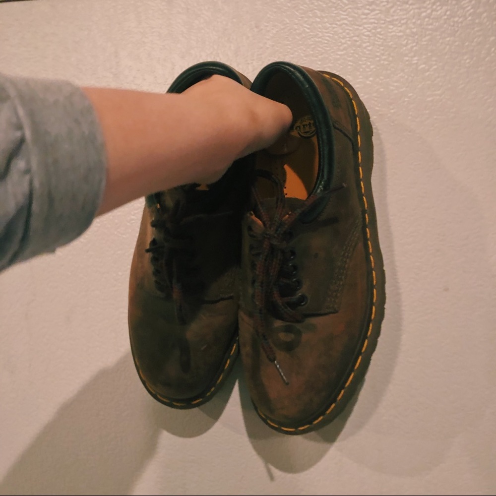 Doc Martens Work Boots Brown Ankle 9